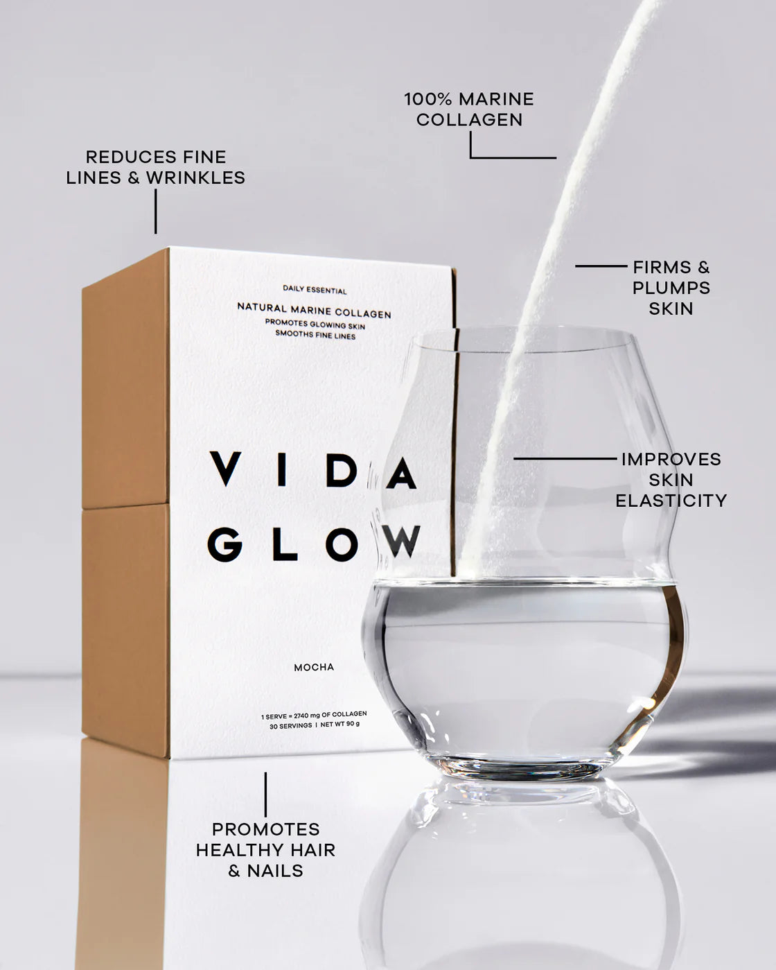 Vida Glow Mocha Marine Collagen