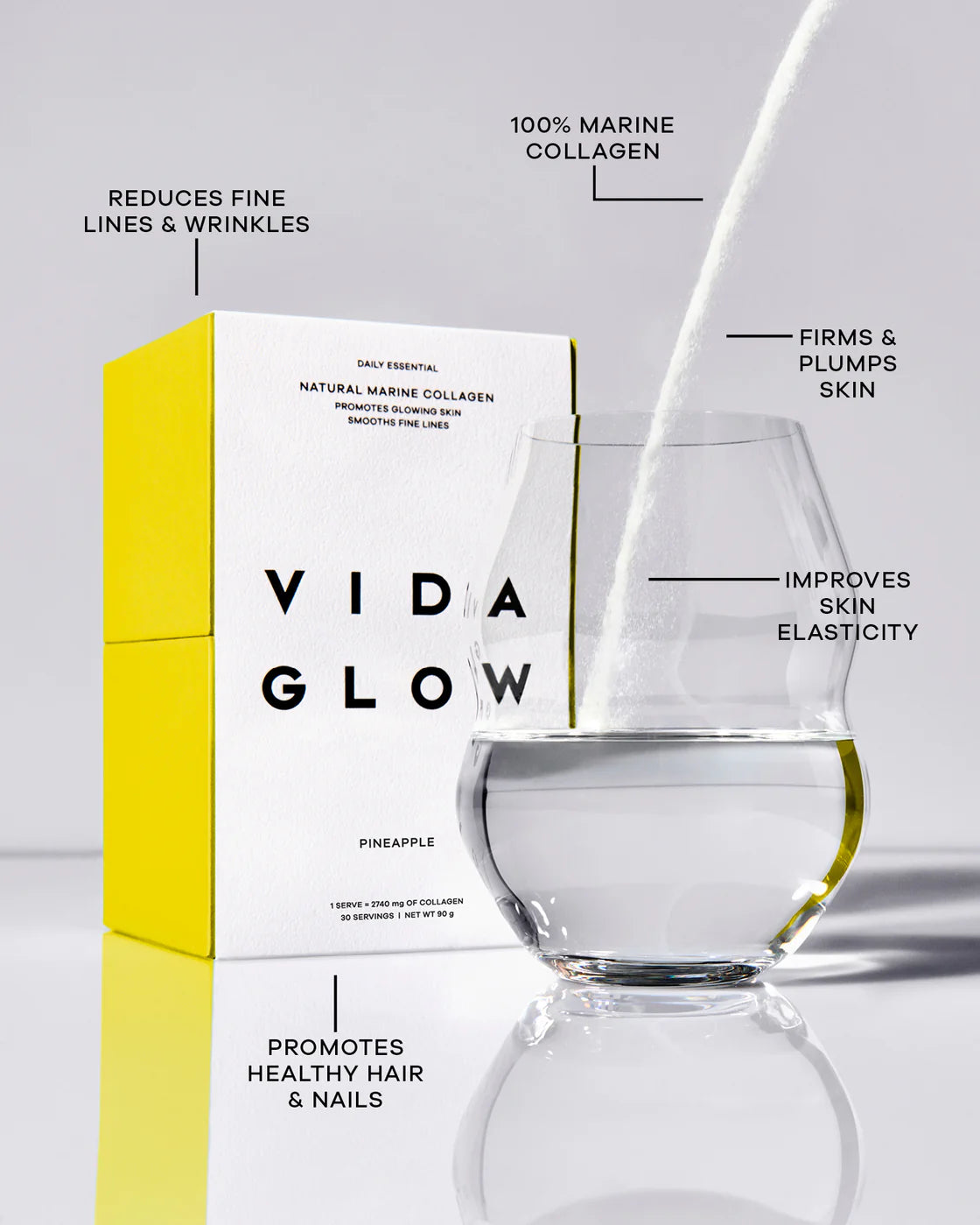 Vida Glow Pineapple Marine Collagen
