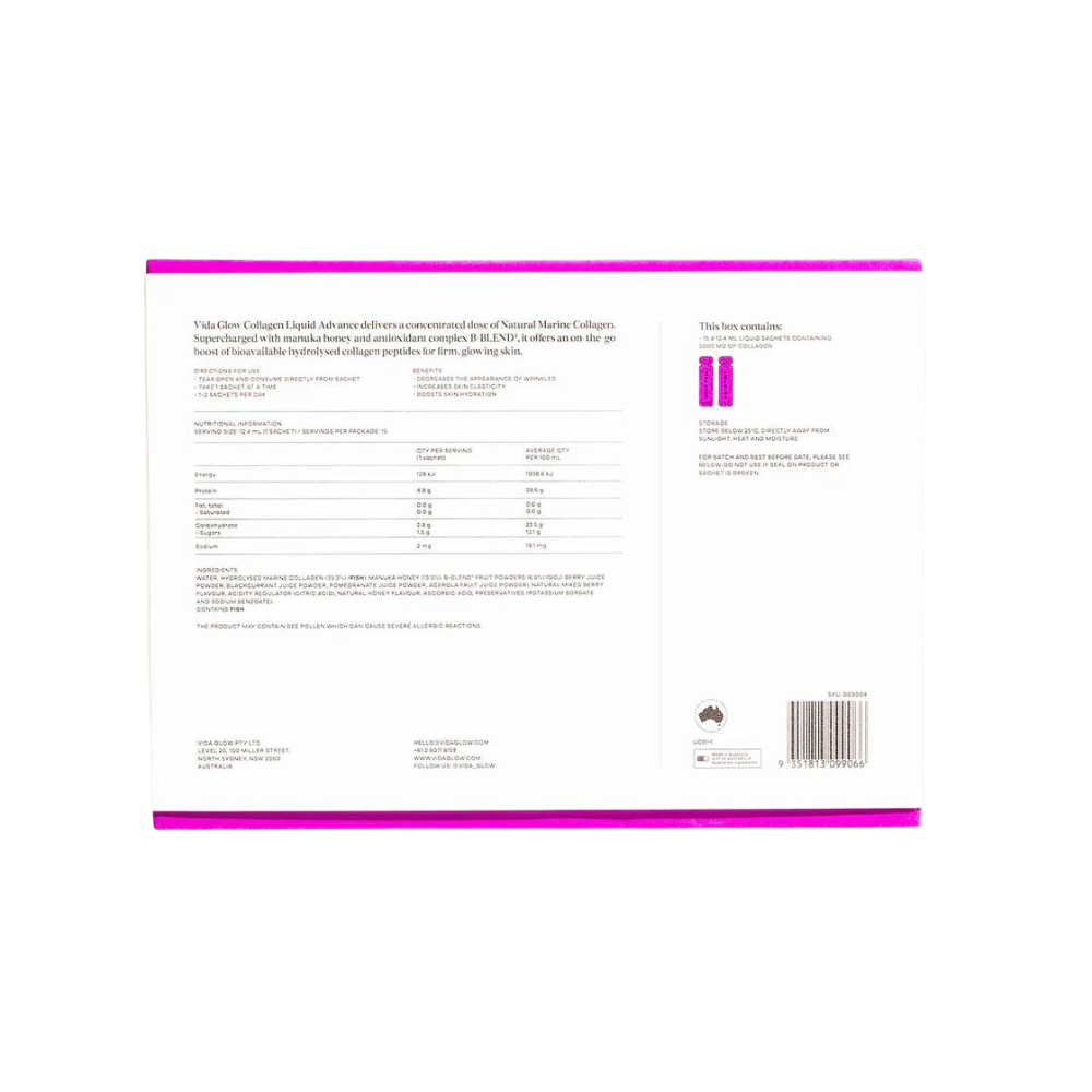 Vida Glow Collagen Liquid Advance